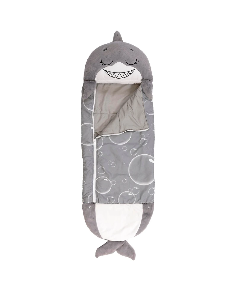 Happy Nappers Shark Medium Weighted Pillow and Sleepy Sack, 54"L x 20"W