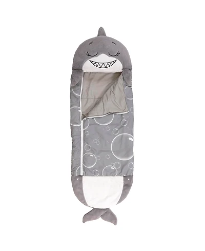 Happy Nappers Shark Medium Weighted Pillow and Sleepy Sack, 54"L x 20"W