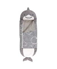Happy Nappers Shark Medium Weighted Pillow and Sleepy Sack, 54"L x 20"W