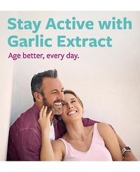 Pure Co Garlic Extract Capsules, 25:1 Garlic Extract, 12,500 Milligram Herbal Equivalent, 60 Capsules