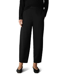 Eileen Fisher Women's Pull-On High-Rise Doubleknit Lantern Pants