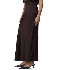 Joe's Jeans Women's Ines A-Line High-Waisted Maxi Skirt