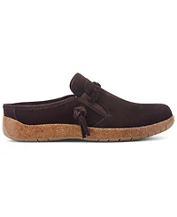 Earth Women's Rosalin Suede Braided Slip-On Clogs