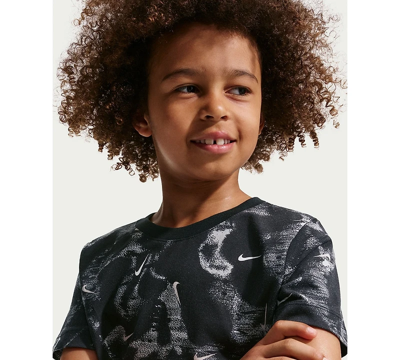 Nike Girls' Sportswear Short-Sleeve Printed T-Shirt