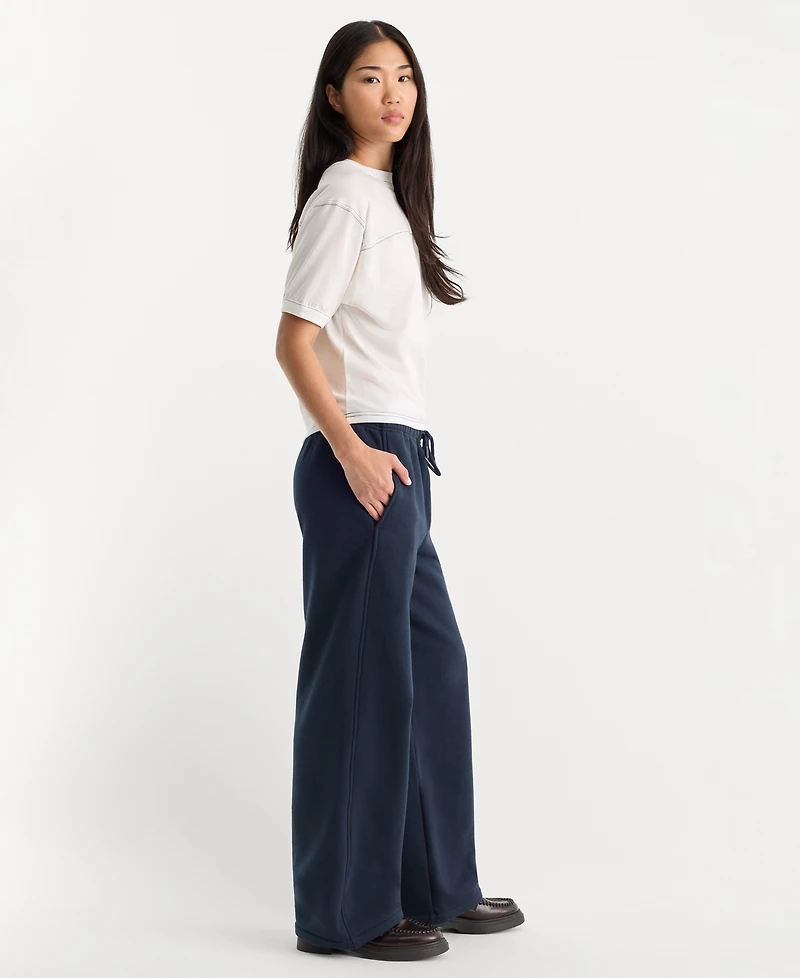 Good American Women's Drawstring Relaxed Pants