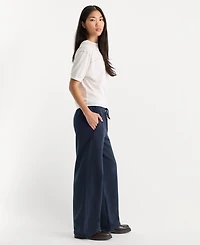 Good American Women's Drawstring Relaxed Pants