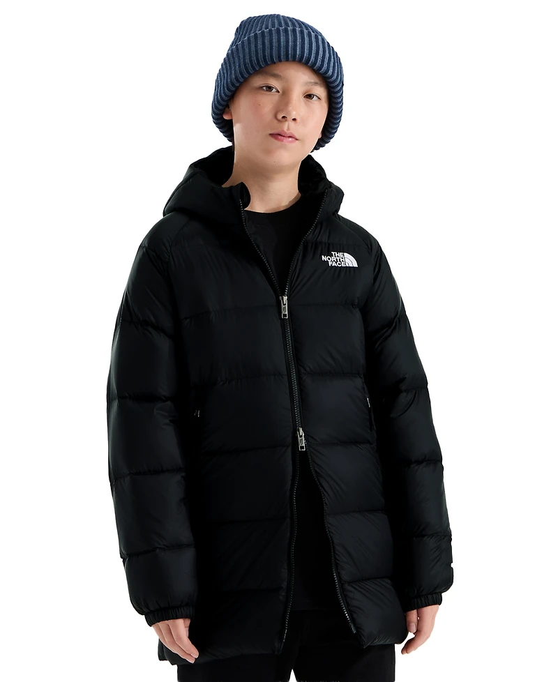 The North Face Boys' and Girls' 7-20 Hydrenalite Down Hooded Parka Jacket