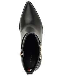 Tommy Hilfiger Women's Midna Pointed Toe Buckle Dress Booties
