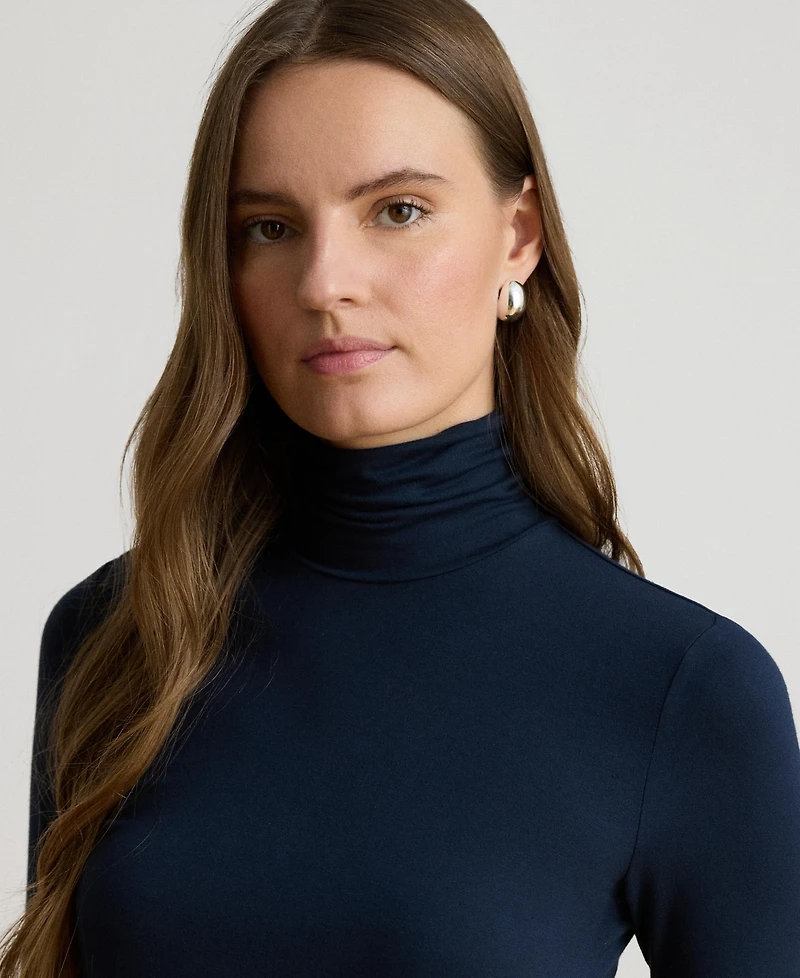 Lauren Ralph Slim-Fit Turtleneck