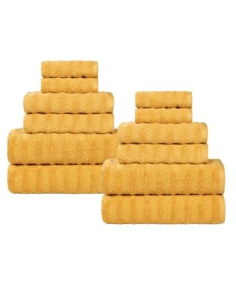 Superior Zuma Zero Twist Cotton Absorbent Quick Dry Soft Absorbent Towel Set