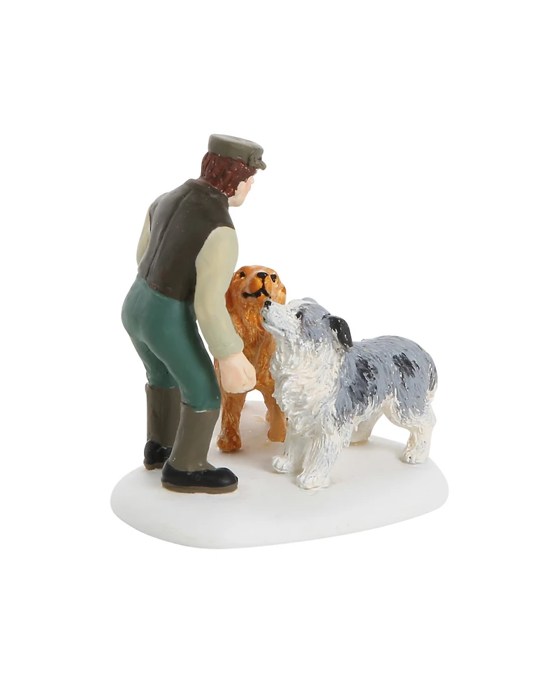 Department 56 Dickens Village Man's Best Friends Figure