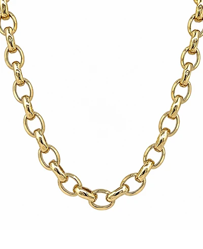 And Now This Silver, Gold Lobster Clasp Closure Chain Necklace