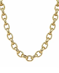 And Now This Silver, Gold Lobster Clasp Closure Chain Necklace