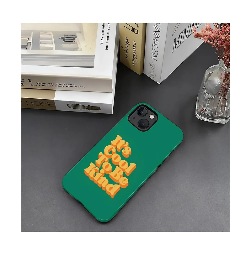 Lisen Durable Dual-Layer Anti-Slip Grip Phone Case for Apple iPhone