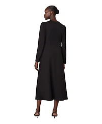 Finery London Women's Gilly Ponte Jersey Midi Dress