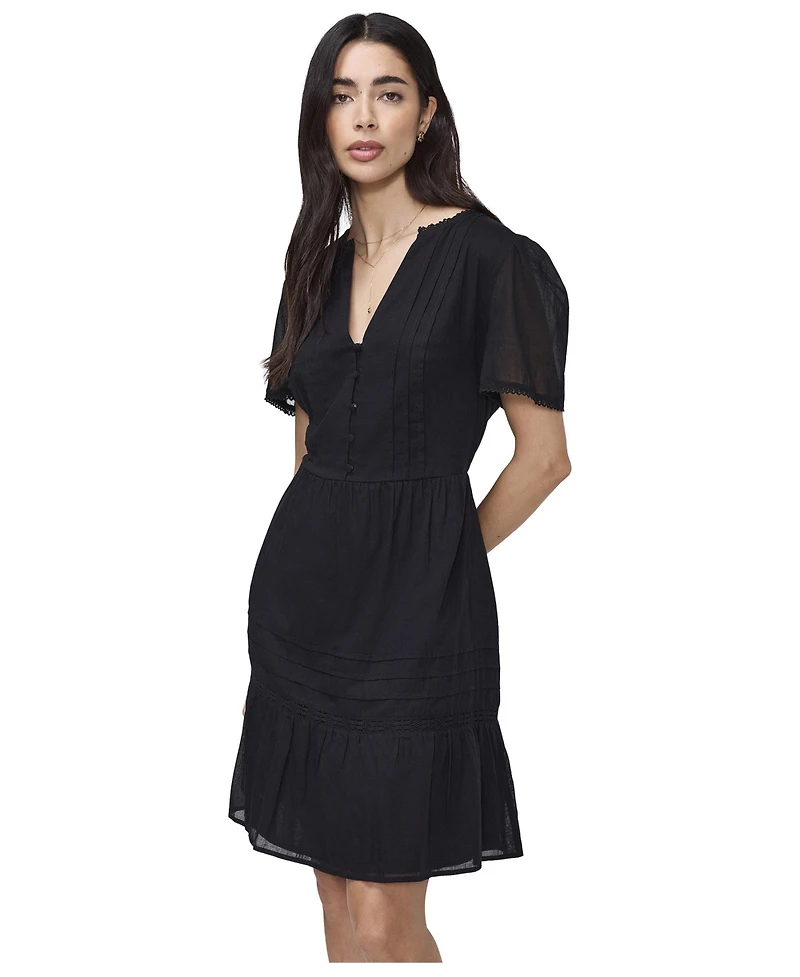 Finery London Women's Cotton Voile Short Dress