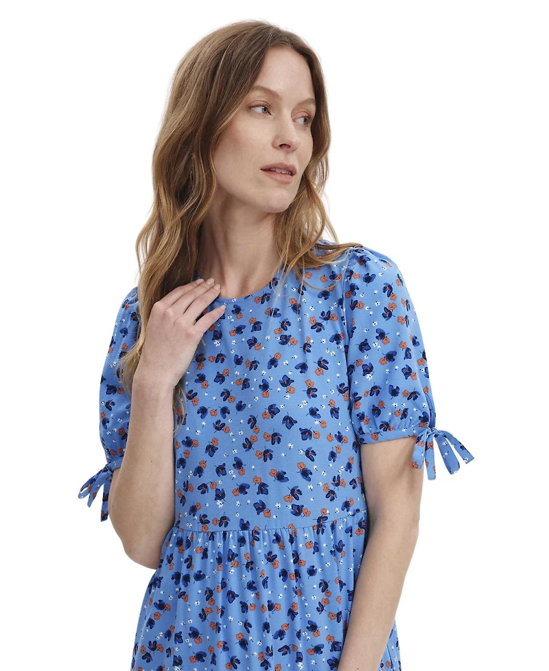 Finery London Women's Jessa Tiered Short Sleeve Dress