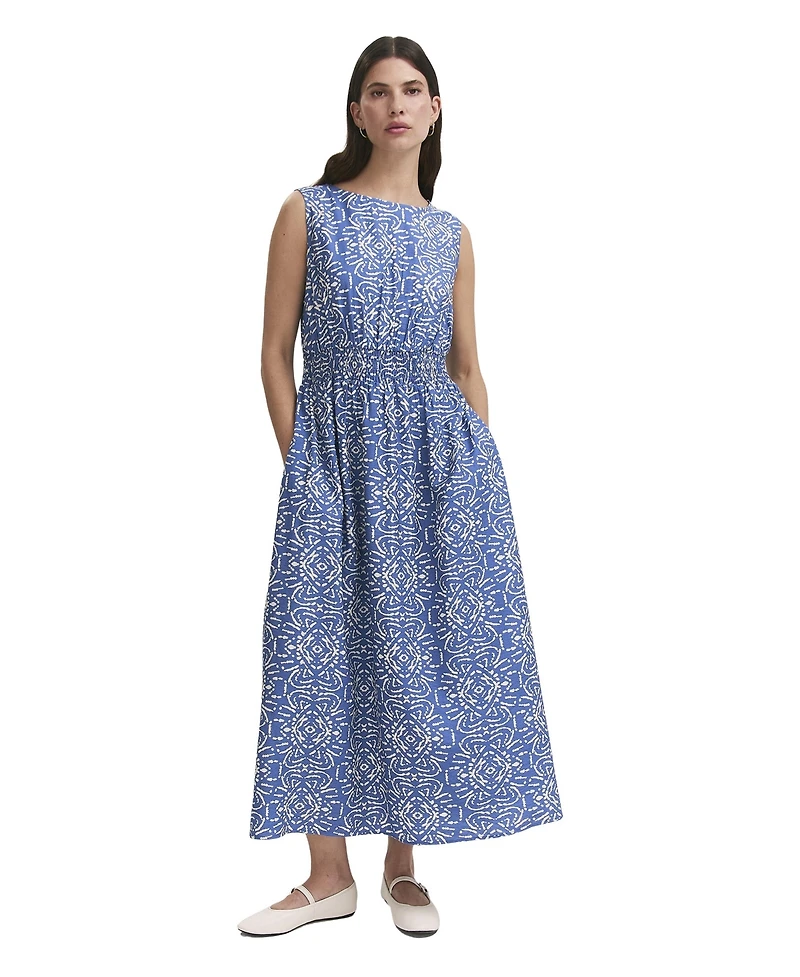 Finery London Women's Willow Printed Sleeveless Midi Dress