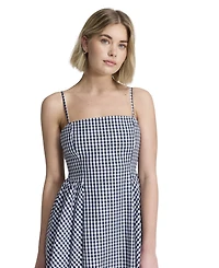 Finery London Women's Romina Cotton Gingham Midi Dress