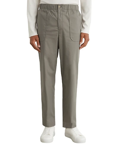 Reiss Men's Snap Lightweight Stretch Cotton-Blend Tapered Pants