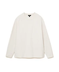 Reiss Men's Soren Waffle-Knit Raglan-Sleeve Crewneck Sweatshirt