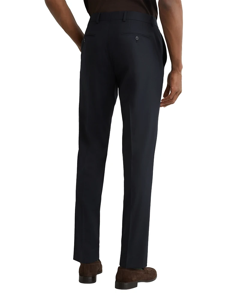Reiss Men's Graduate Tailored-Fit Flat-Front Suit Pants
