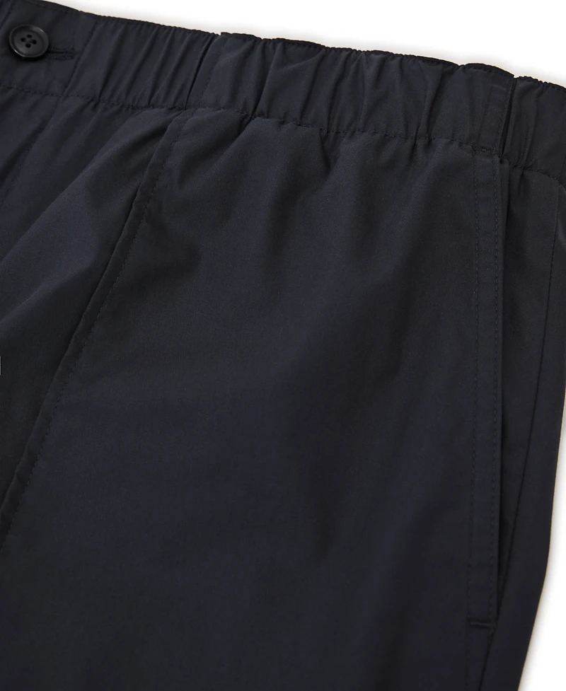 Reiss Men's Snap Flat-Front Tapered Stretch Cotton-Blend Pants