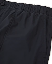 Reiss Men's Snap Flat-Front Tapered Stretch Cotton-Blend Pants