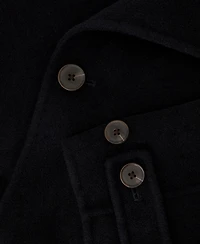 Reiss Men's Selation Wool-Blend Blindseam Belted Overcoat