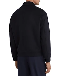 Reiss Men's Deluca Wool-Blend Flap-Pocket Bomber Jacket