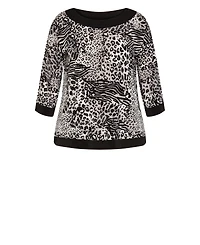 Avenue Women's Plus Tessa Top