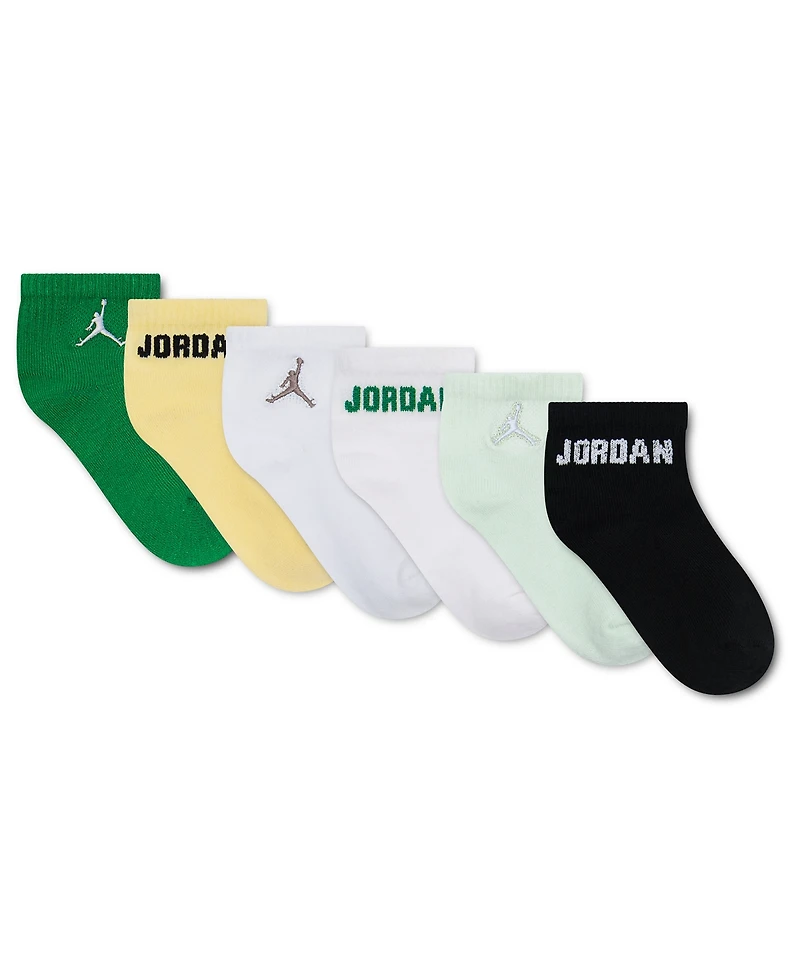 Jordan Baby Everyday Socks, 6 Pack
