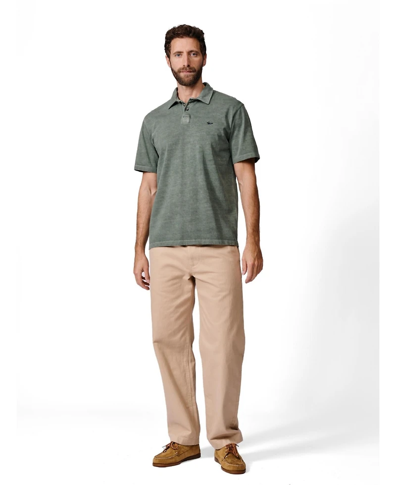 Aubin Men's Arkwright Heavyweight Jersey Polo Shirt