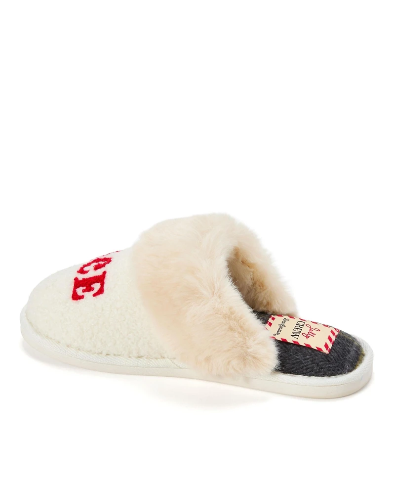 Dearfoams Women's Cozy Scuff Slippers