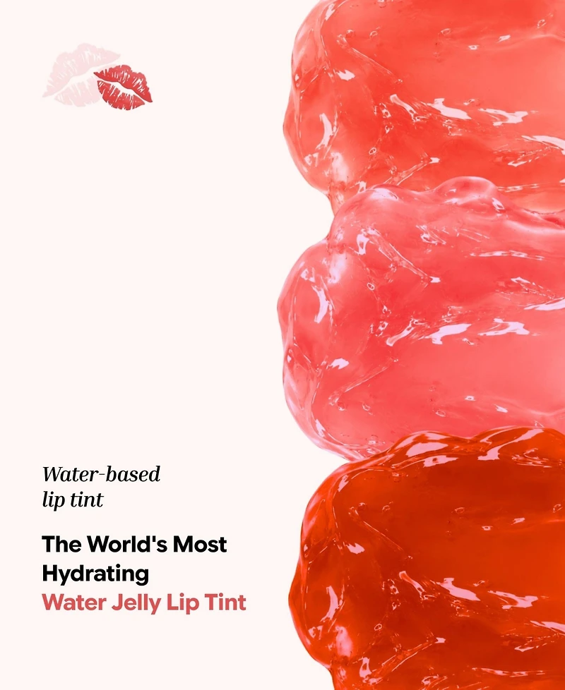 Siia Cosmetics Piece Water Jelly Lip Tint Set