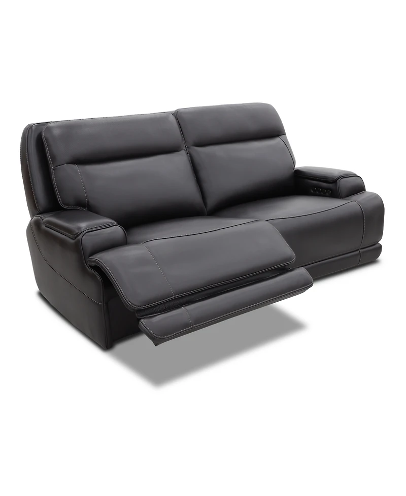 Atlas 41" Leather Triple Power Zero Gravity Recliner, Macy's Exclusive