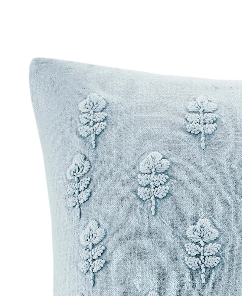 Harbor House Ave Botanical Cotton Decorative Pillow Cover, 20" x
