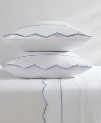 Harbor House Brielle Scalloped Edge 300-Thread Count Cotton 4-Piece Sheet Set