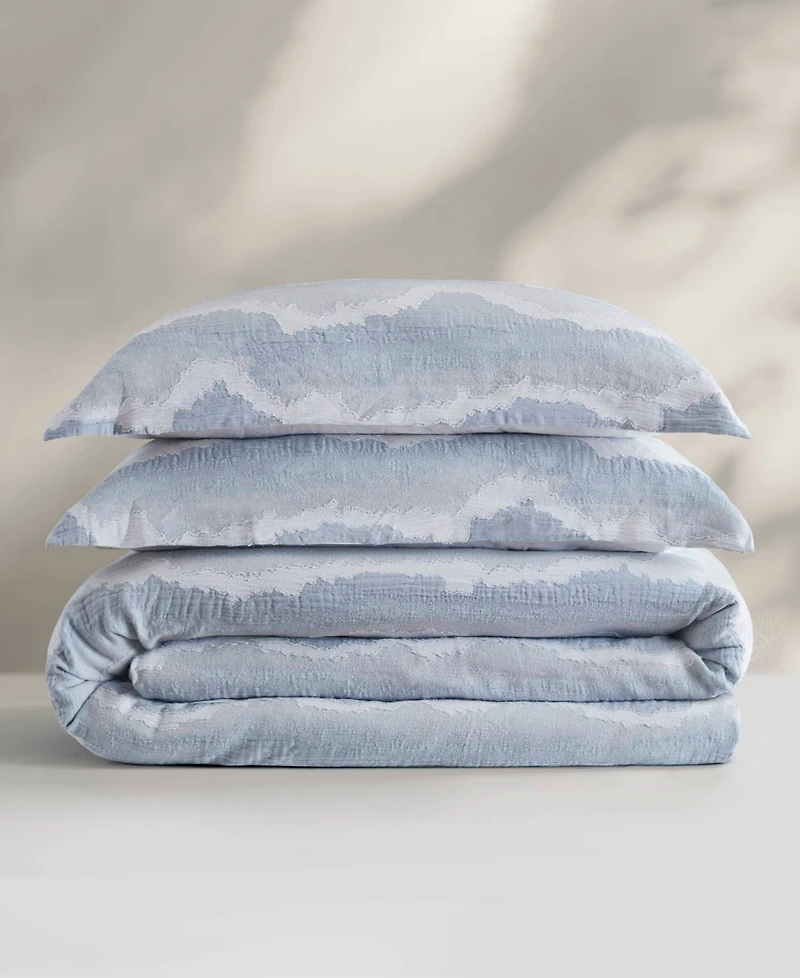 Harbor House Ocean Wave Cotton 3-Piece Duvet Cover Set
