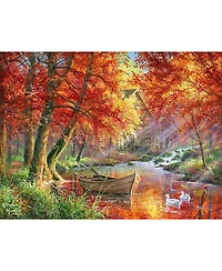 SunsOut Vibrant Morning 500 Piece Jigsaw Puzzle, Ages 15+