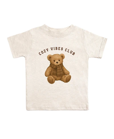 Sweet Wink Toddler Boys (2T-4T) Cozy Teddy Short Sleeve T-Shirt