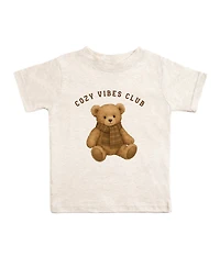 Sweet Wink Toddler Boys (2T-4T) Cozy Teddy Short Sleeve T-Shirt