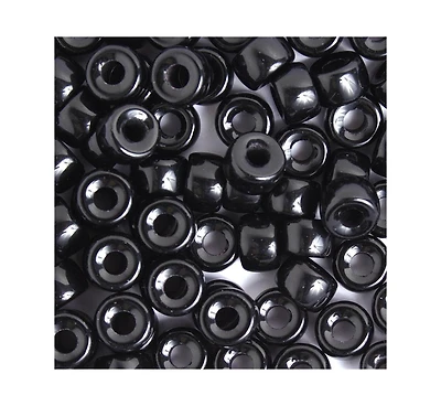 John Bead 100ct 9mm Luster Czech Glass Crow Beads for Diy Jewelry Making