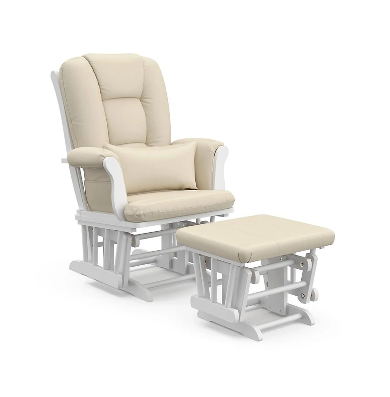 Storkcraft Tuscany Glider and Ottoman