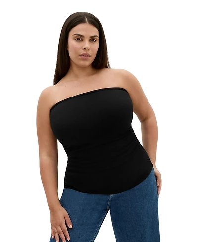City Chic Plus Halo Tube Top