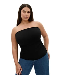 City Chic Plus Halo Tube Top