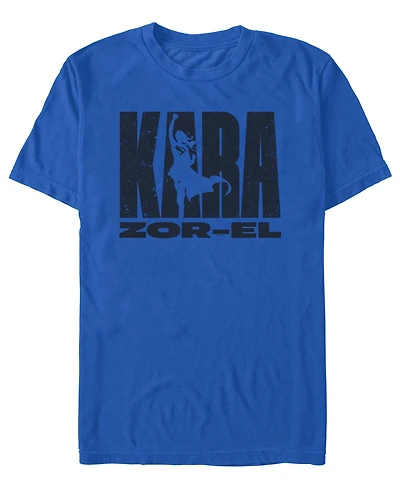 Fifth Sun Men's Supergirl Kara Zorel Graphic Short-Sleeve T-Shirt