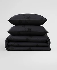 Calvin Klein Vintage Botanical Sateen 3-Piece Duvet Cover Set