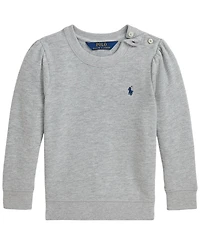 Polo Ralph Lauren Girls' 2T-6X Fleece Sweatshirt