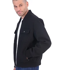 Calvin Klein Men's Wool Bomber Jacket